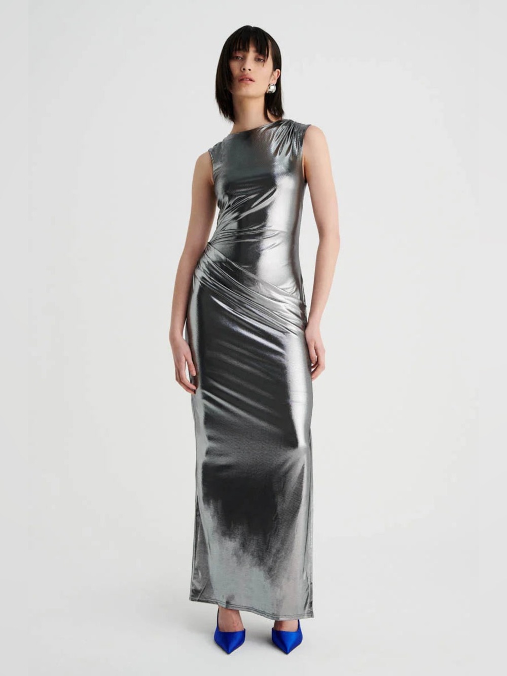Nova Draped Maxi Dress